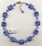 Claude Monet, Square Bead Necklace